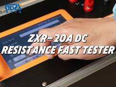 ZXR-20A Gleichstromwiderstands-Schnelltester mit RS232- und USB-Schnittstellen