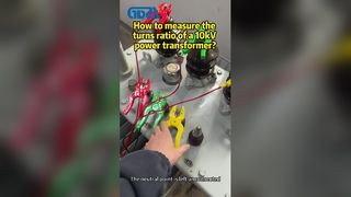 So messen Sie das Windungsverhältnis eines 10-kV-Stromkabels